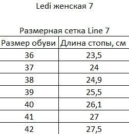 Сабо анатомічні LEDI Anatomic 726