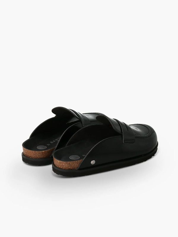 Сабо ортопедичні жіночі Lois, чорний лак, G106154, TM Genuins (Іспанія)