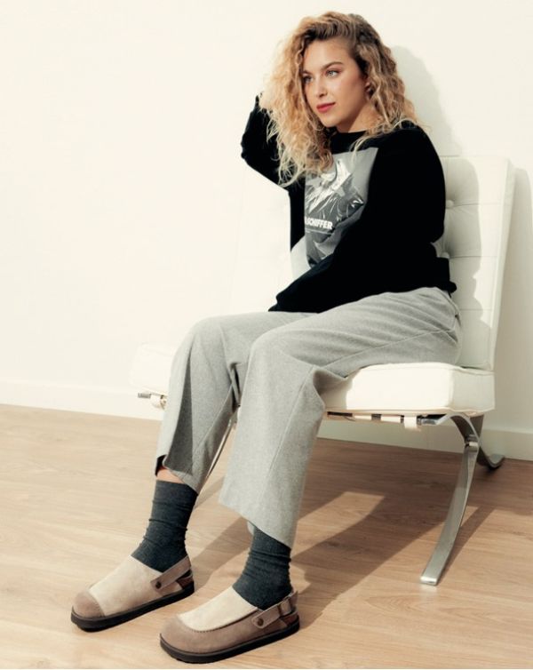 Сабо жіночі ортопедичні Galbano, бежевий/велюр, G106608, TM Genuins (Іспанія)