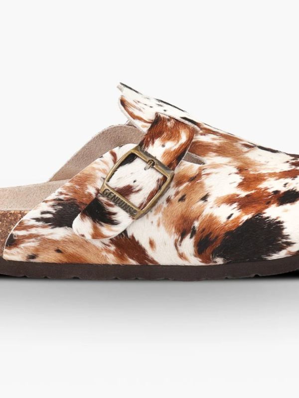 Сабо жіночі ортопедичні Riva, принт корова, G106590, TM Genuins (Іспанія)