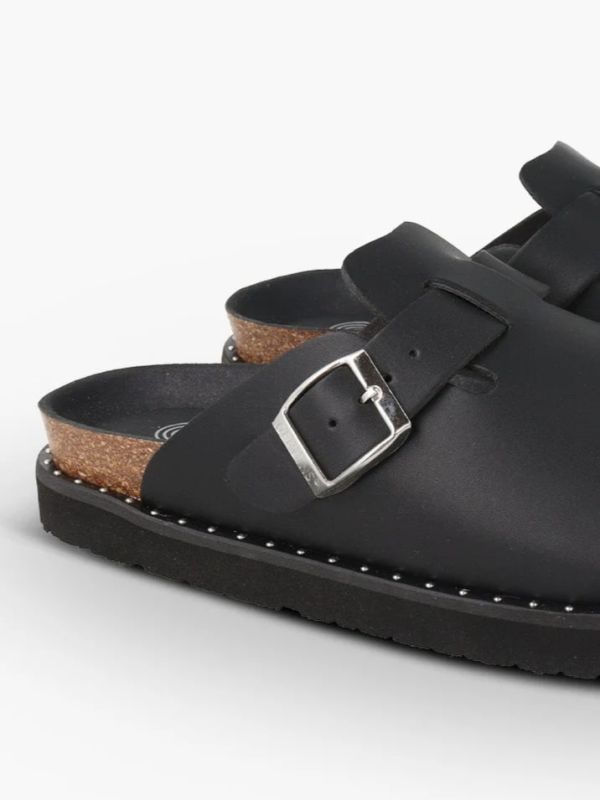 Сабо жіночі ортопедичні Riva Vegan, чорний, G106637, TM Genuins (Іспанія)