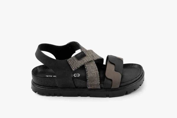 Сандали ортопедические женские, Leon 6301 черные