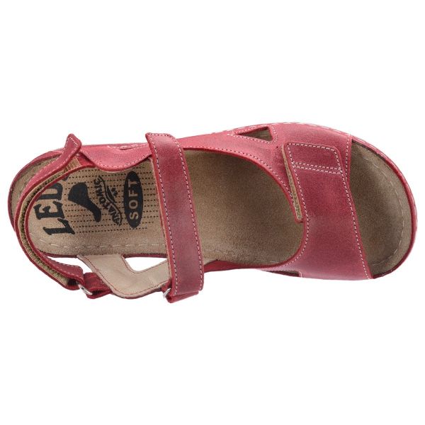 Сандалии анатомические LEDI Anatomic 435 красный