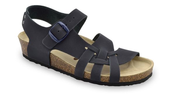 Сандалии ортопедические женские Pisa, Grubin синий