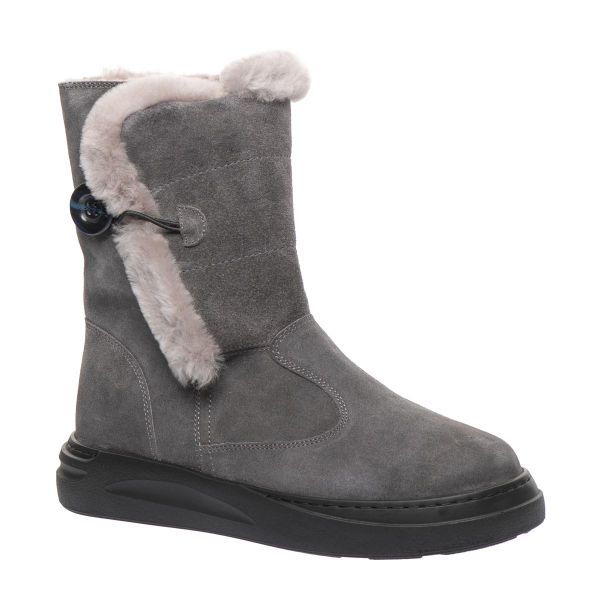 Чоботи дитячі профілактичні зимові, сірий (арт.LEO-3176KR), Theo Leo (Туреччина)