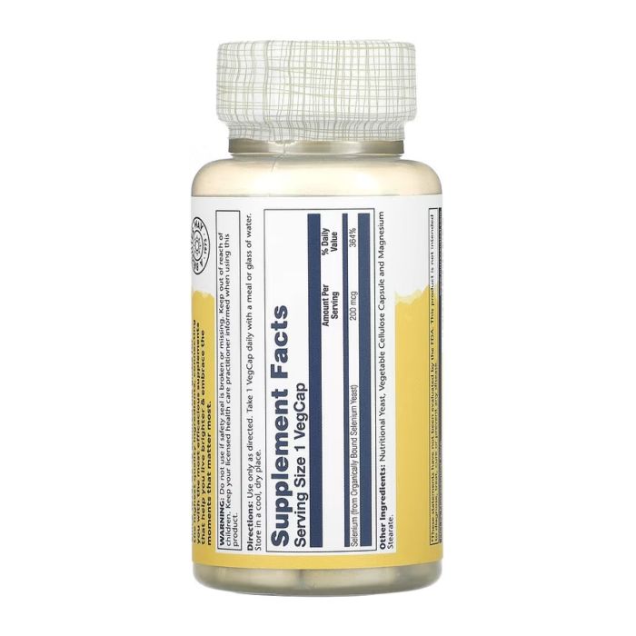 Selenium 200 mcg – 100 капсул для антиоксидантного захисту та підтримки імунітету
