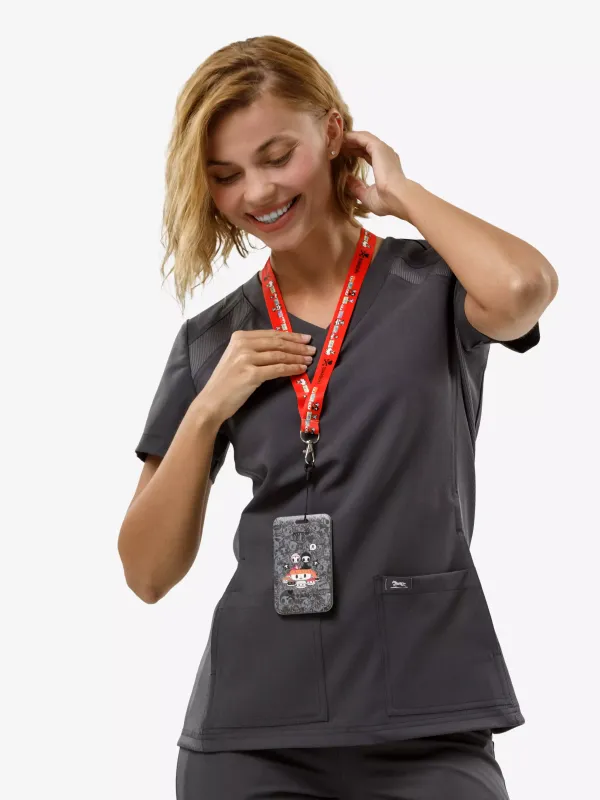 Шелли Женский Медицинский Костюм графит