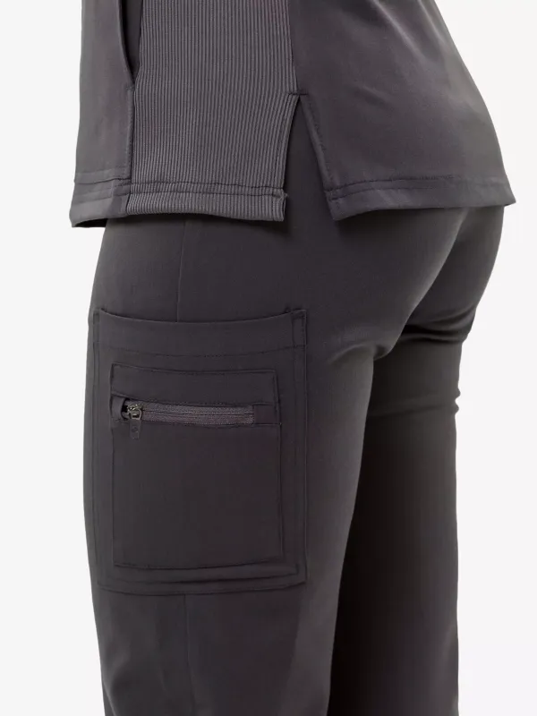 Шелли Женский Медицинский Костюм графит