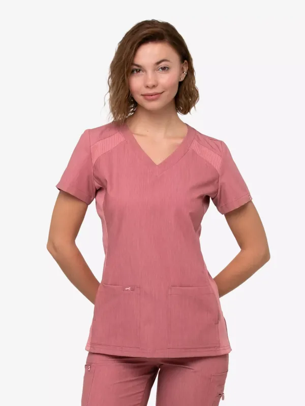 Шеллі  Медичний Костюм колір коралова пудра