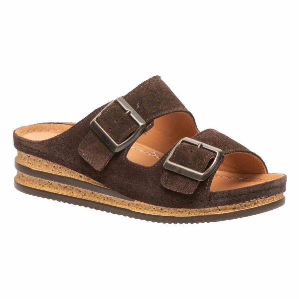 Шлепанцы анатомические женские, коричневый (арт.231424), TM SoftMode (Турция)
