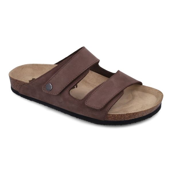 Шльопанці ортопедичні чоловічі Daglas, коричневий, 47431, Grubin (Сербія) Шльопанці ортопедичні чоловічі Daglas, коричневий, 47431, Grubin (Сербія)