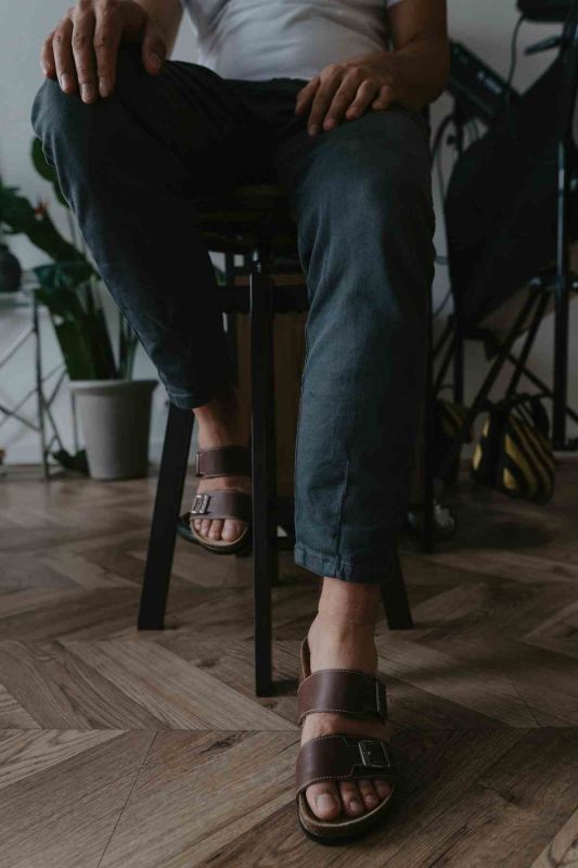 Шльопанці чоловічі ортопедичні Egipat, Grubin)