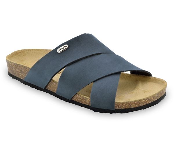 Шлепанцы ортопедические мужские Morandi, Grubin синий