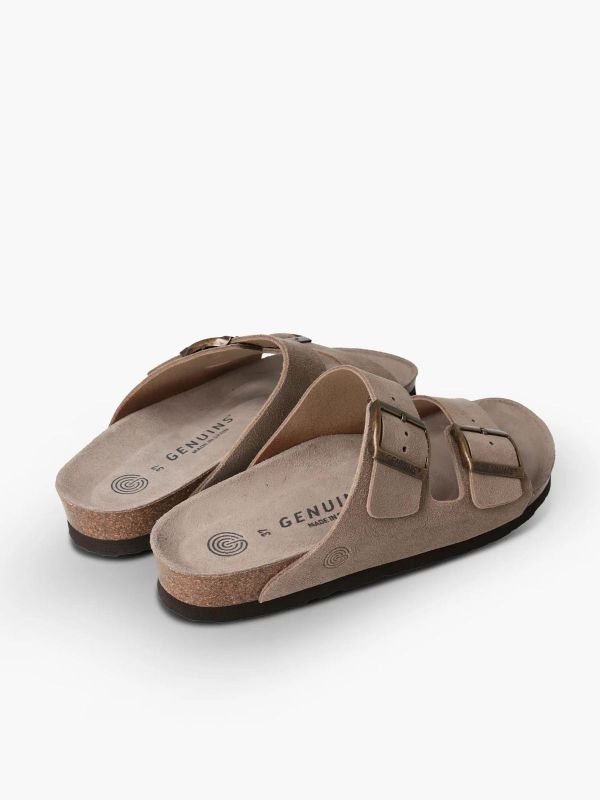 Шльопанці ортопедичні жіночі Hawaii, св.коричневий, G106000, TM Genuins (Іспанія)