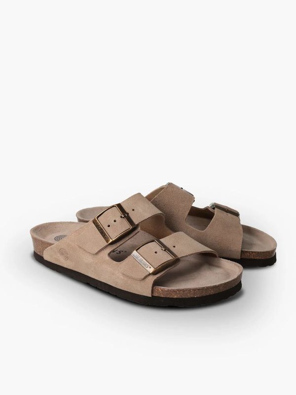 Шльопанці ортопедичні жіночі Hawaii, св.коричневий, G106000, TM Genuins (Іспанія)