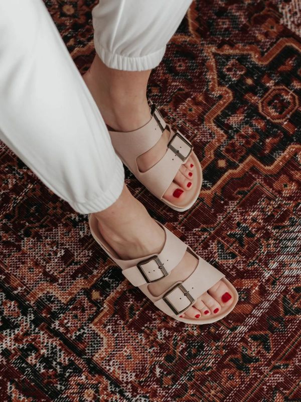 Шльопанці ортопедичні жіночі Hawaii Vegan, св.бежевий, G106257, TM Genuins (Іспанія)