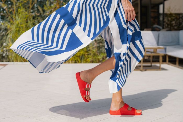 Шльопанці ортопедичні жіночі Kairo EVA, Grubin червоні