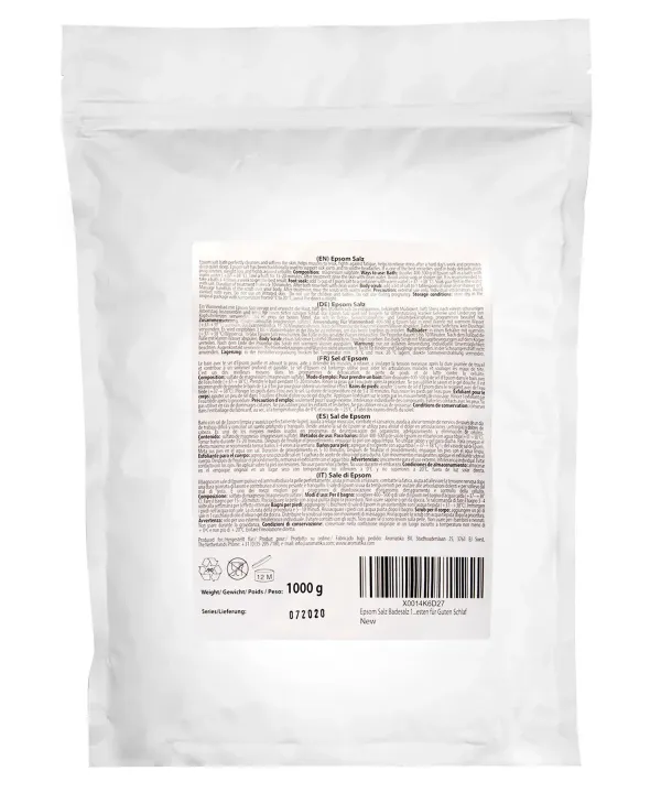 Сіль Епсома (англійська) 1 кг Ароматика