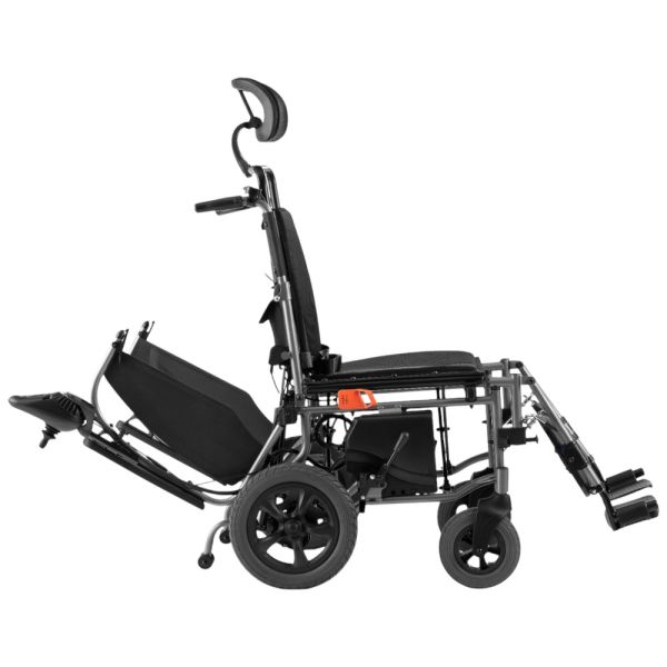 Складная электротележка с раскладной спинкой и подголовником OSD-D130HL