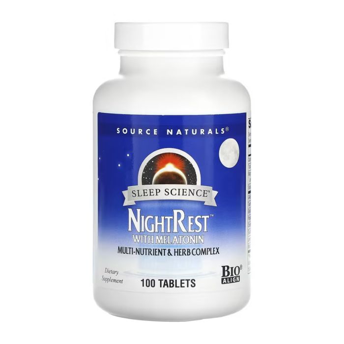 Sleep Science® NightRest™ with Melatonin - 100 tabs (Пошкоджена банка)