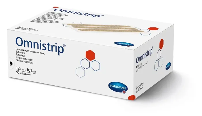 Смужки для безшовного закриття ран Omnistrip® / Омністріп 6мм x 101мм, 10 смужок (2х5шт)