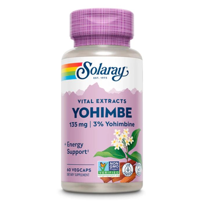 Guaranteed Potency Yohimbe Bark Extract 135 mg – 60 капсул для підтримки енергії та витривалості