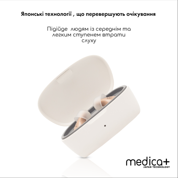 Універсальний слуховий апарат Medica+ Sound Control 16