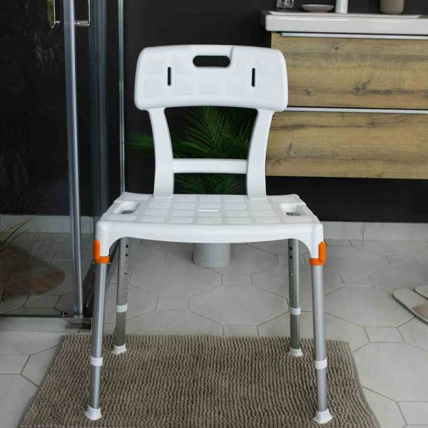 Стілець-табурет для ванної та душу KING-SS1-00