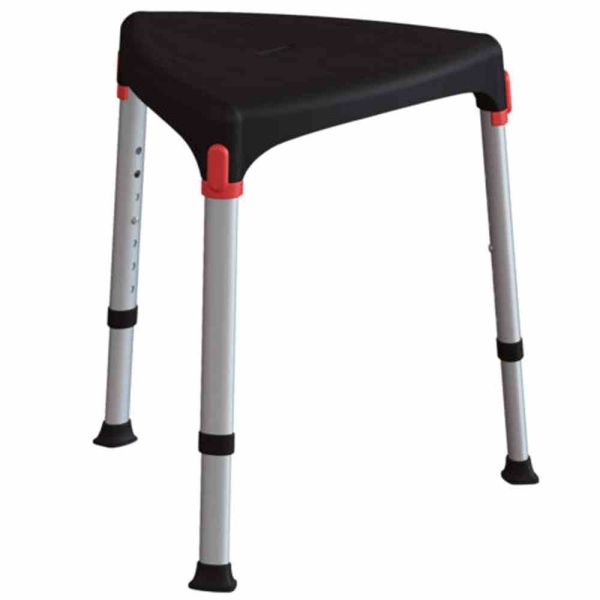 Табурет для ванни та душу трикутний KING-BSTTA-00