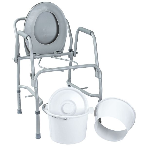 Стілець-туалет з відкидним поруччям OSD-2106D