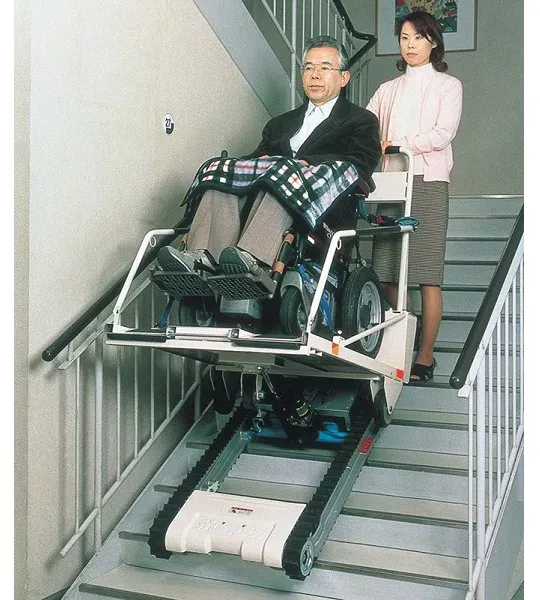 Лестничный гусеничный подъемник до 200 кг SUNWA Stairmate Major TRE-52