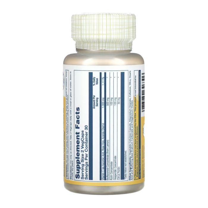 Super Bio Vitamin C 1000 mg – 60 капсул для підтримки імунітету та антиоксидантного захисту