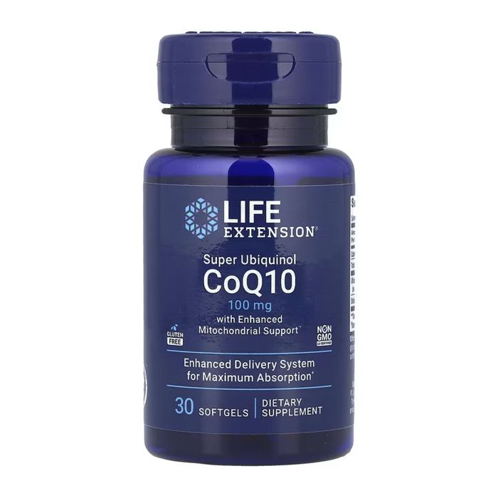 Super Ubiquinol CoQ10 with Enhanced Mitochondrial Support™ 100 mg - 30 softgels
