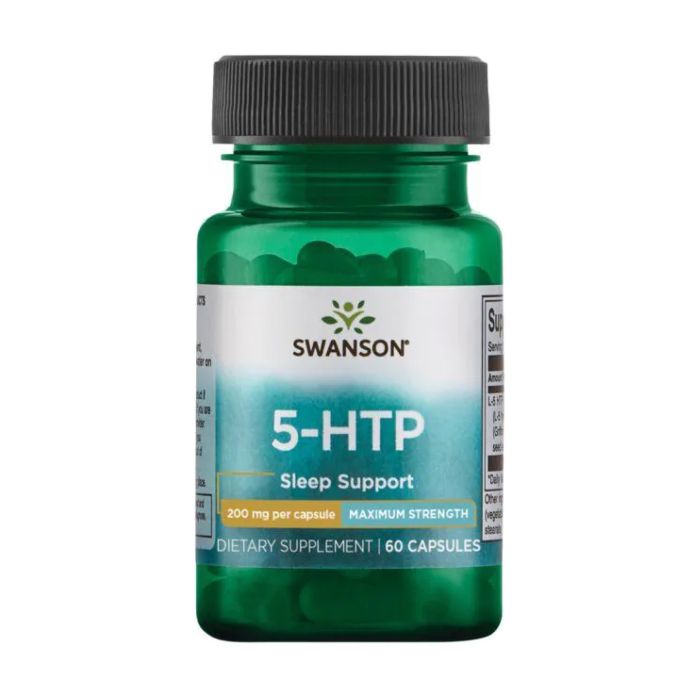 Swanson, 5HTP 200mg — 60 капсул