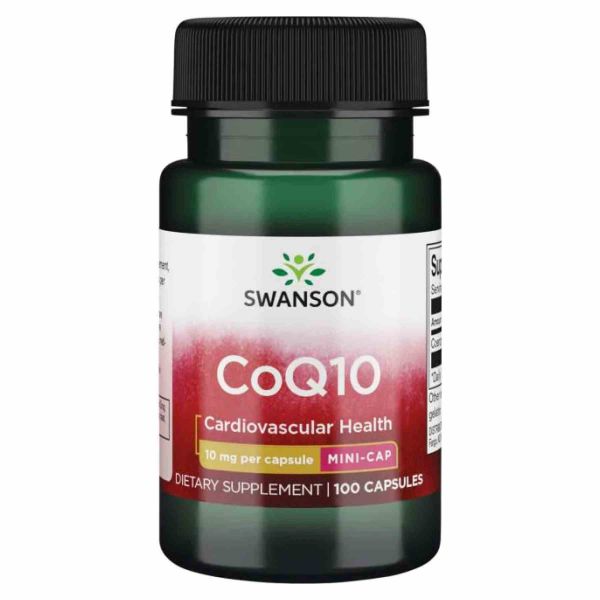 Swanson CoQ10 – Коэнзим Q10 для сердца, энергии и клеточной защиты 10mg - 100caps Swanson CoQ10 – Коэнзим Q10 для сердца, энергии и клеточной защиты 10mg - 100caps