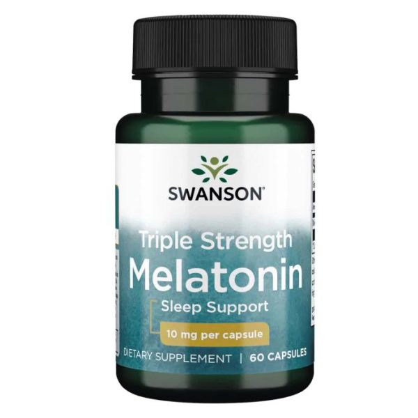 Мелатонін Swanson, Melatonin 10 mg - 60 Caps Мелатонін Swanson, Melatonin 10 mg - 60 Caps