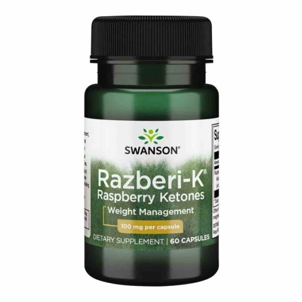 Swanson Razberi-K – Кетоны малины для контроля веса без стимуляторов100мг - 60caps Swanson Razberi-K – Кетоны малины для контроля веса без стимуляторов100мг - 60caps