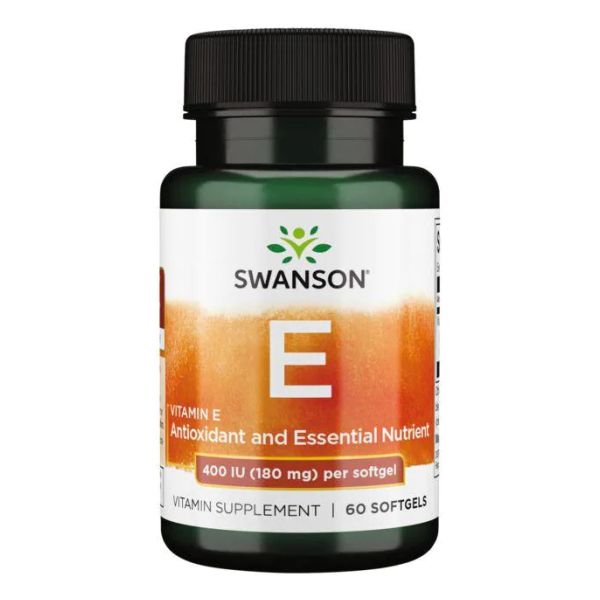 Вітамін E Swanson Vitamin E 400iu - 60caps  Вітамін E Swanson Vitamin E 400iu - 60caps