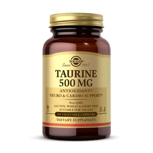 Solgar, таурин, Taurine 500mg - 100 vcaps Solgar, таурин, Taurine 500mg - 100 vcaps