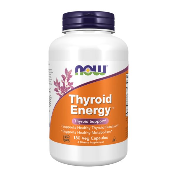 Thyroid Energy 180 vcaps NOW — Комплексная поддержка здоровья щитовидной железы  Thyroid Energy 180 vcaps NOW — Комплексная поддержка здоровья щитовидной железы