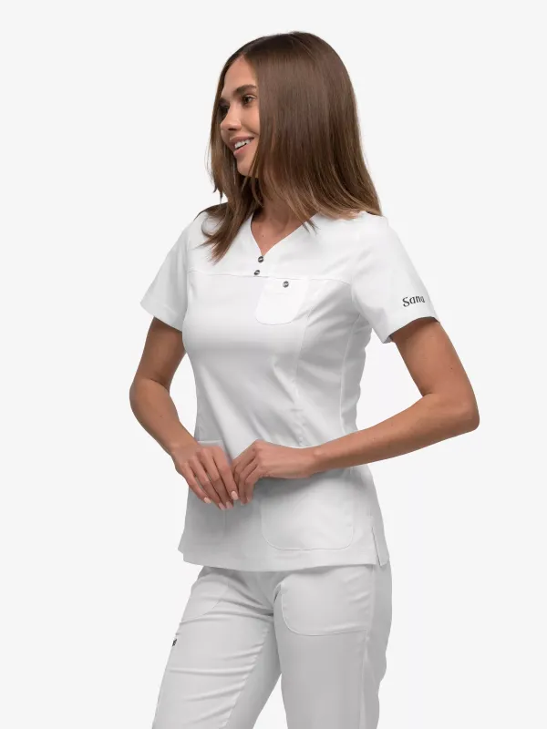 Тоні Жіночий Костюм колір білий