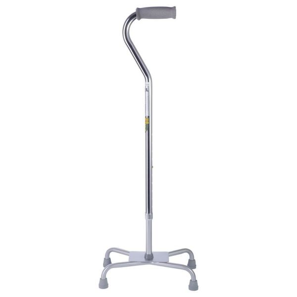 Трость четырехопорная алюминиевая прочная, B5610, Nova Тайвань