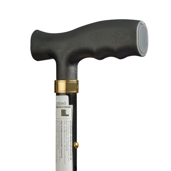 Тростина складна з Т-подібною ручкою, чорний, B3050, NOVA (Тайвань)