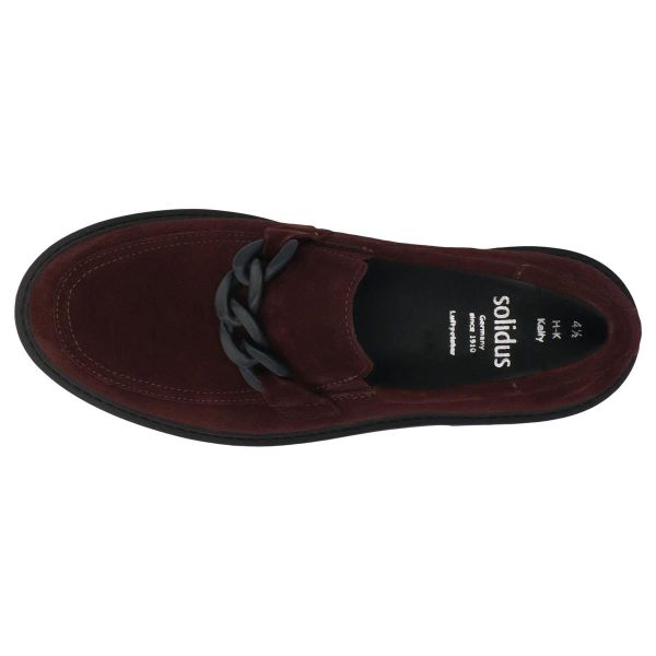 Туфлі демісезонні жіночі Kelly, бордовий (арт. 7 63113 40577), Solidus (Німеччина)