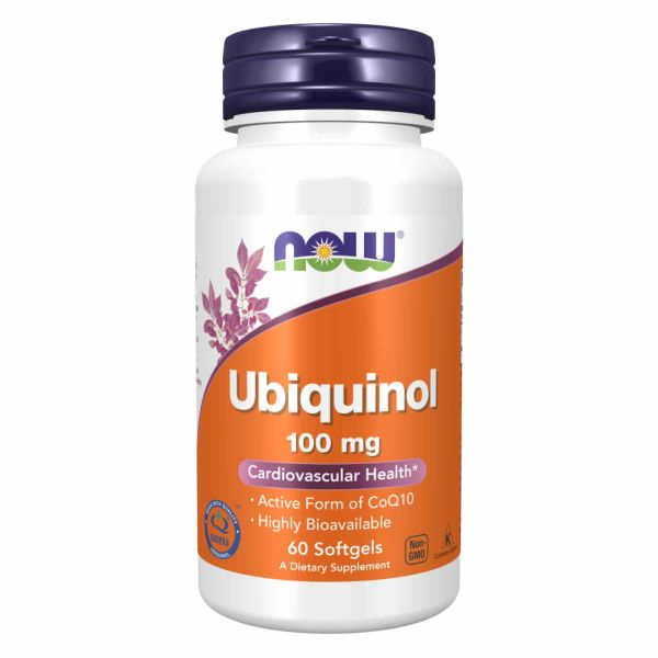 NOW Foods Убіхінол – активна форма CoQ10 з високою біодоступністю 100 мг- 60 sgels NOW Foods Убіхінол – активна форма CoQ10 з високою біодоступністю 100 мг- 60 sgels