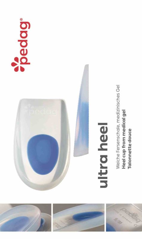 ULTRA HEEL PEDAG 174 - гелевий підп'ятник з бортиками