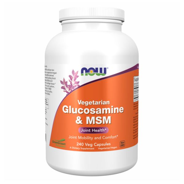 Veg Glucosamin & MSM 500/500 - 240 vcaps Veg Glucosamin & MSM 500/500 - 240 vcaps
