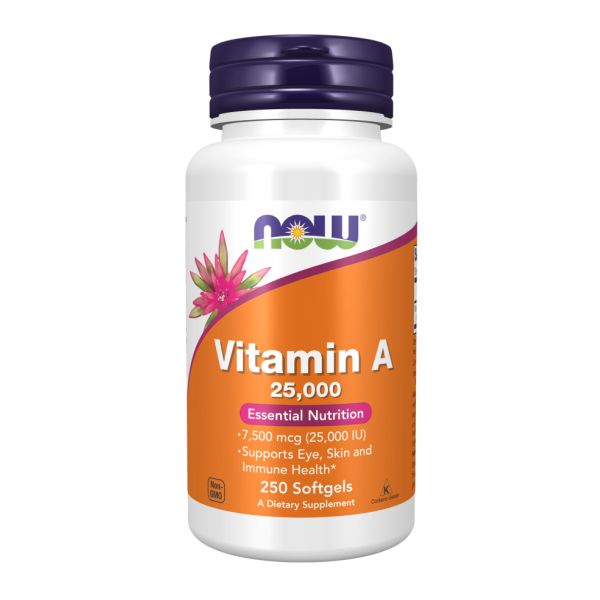 Vitamin A 25,000 IU - 250 softgels