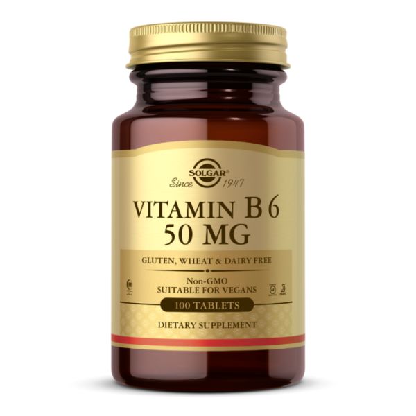 Vitamin B6 50mg - 100 tabs Vitamin B6 50mg - 100 tabs