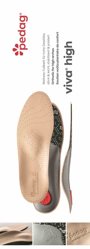 VIVA® HIGH PEDAG 189 - ОРТОПЕДИЧНИЙ КАРКАСНИЙ Устілка-СУПІНАТОР